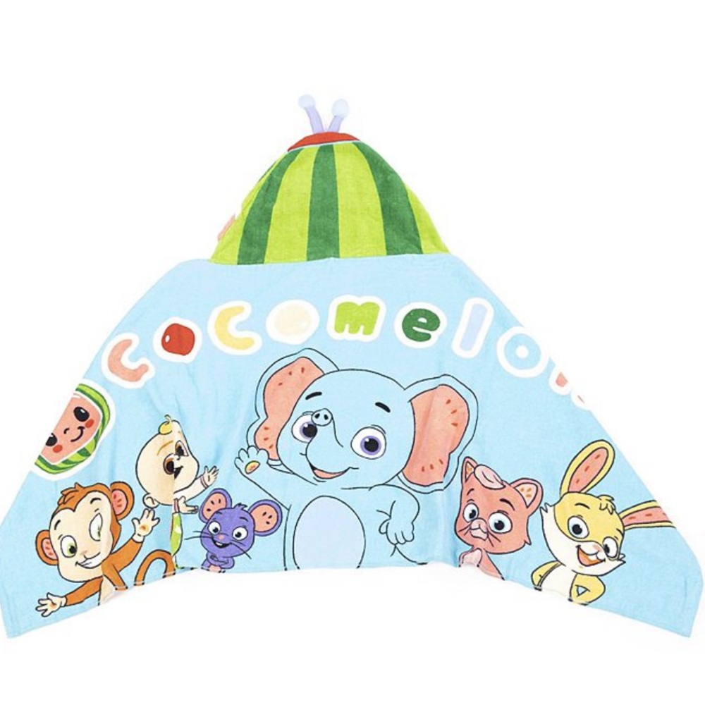 Cocomelon Kids Hooded Towel for Kids Unisex